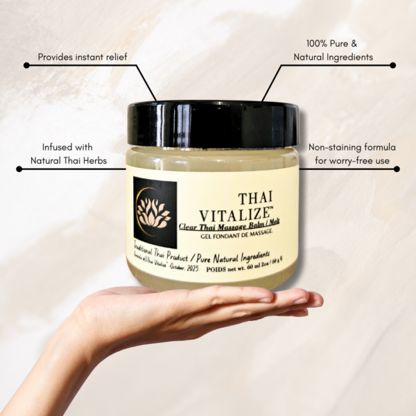 Clear Thai Massage Balm / Melt